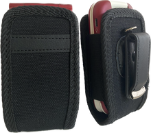 Load image into Gallery viewer, Open top Soft Nylon Flip Phone Case