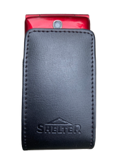 Load image into Gallery viewer, Open top Leather Flip Phone Case