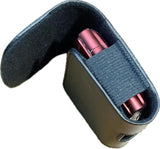 Horizontal Black Leather Magnetic Flip Phone Case HP102b