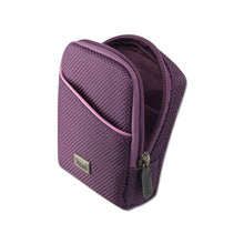 Load image into Gallery viewer, Zippered Purple Case for Belt Loops or Pocketbooks
