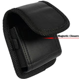 Black Leather Case for RAZR, Galaxy Flip
