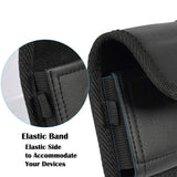 Black Leather Case for RAZR, Galaxy Flip