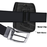 Black Leather Case for RAZR, Galaxy Flip