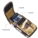 Camo Rugged Vertical Pouch