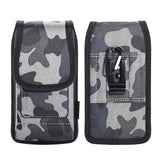 Gray Camo Rugged Vertical Pouch