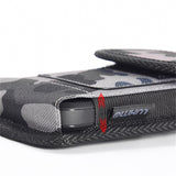 Gray Camo Rugged Vertical Pouch