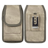 Brown Rugged Vertical Pouch