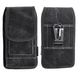 Black Rugged Vertical Pouch