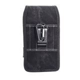 Black Rugged Vertical Pouch
