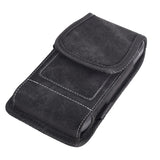 Black Rugged Vertical Pouch