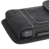 Black Rugged Vertical Pouch