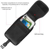 Black Locking Rugged Vertical Pouch