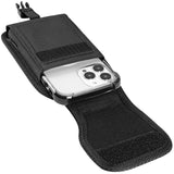 Black Locking Rugged Vertical Pouch