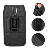 Black Nylon Rugged Vertical Pouch
