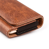 Brown Leather Case for iPhone Pro Max or Plus size Phones