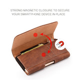 Brown Leather Case for iPhone Pro Max or Plus size Phones
