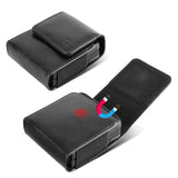 Black Leather Case for RAZR, Galaxy Flip