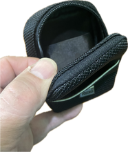 Load image into Gallery viewer, Zippered Black Case for Belt Loops or Pocketbooks