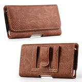 Brown Leather Case for iPhone Pro Max or Plus size Phones