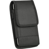 Black Nylon Rugged Vertical Pouch