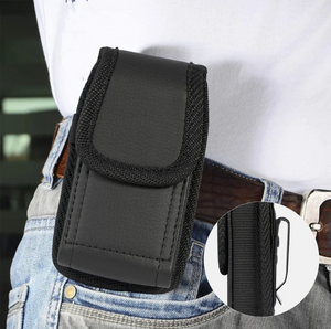 Leather Belt Loop Case for Flip Phones
