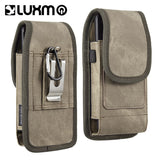 Brown Rugged Vertical Pouch