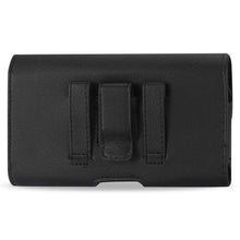 Load image into Gallery viewer, Horizontal Black Leather Magnetic Flip Phone Case HP102b