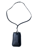 Around the Neck Black Case with Safety Lanyard